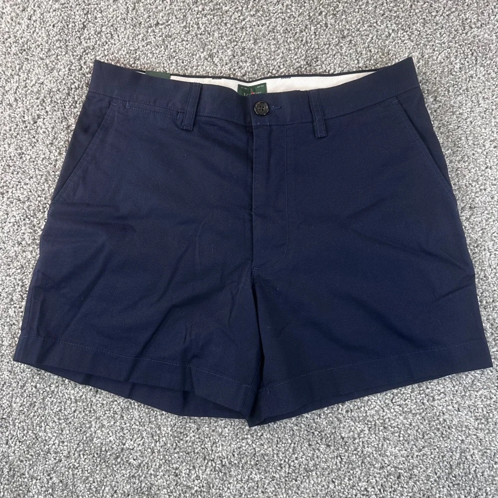 J Crew Portsider Shorts Mens 30 Navy Blue 5